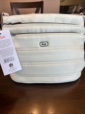 lug Corral Crossbody Bag in Macadamia Cream